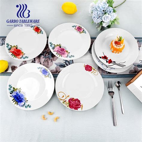 China Supplier Round Plain White Hotel Restaurant Porcelain Spaghetti