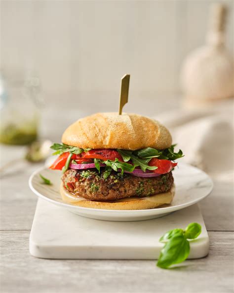 Mediterranean Veal Burgers Ontario Veal Appeal