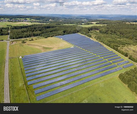 Solar Panel Farm Image & Photo (Free Trial) | Bigstock