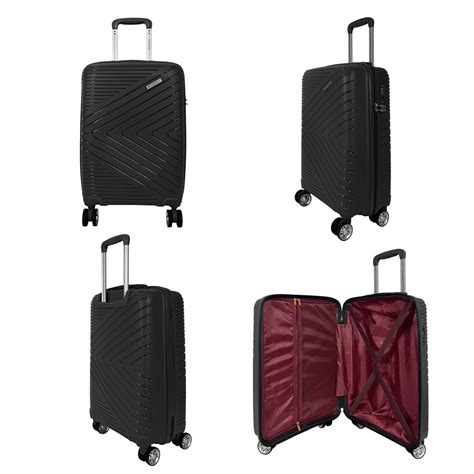 Lot 3 Valises Rigides Dont 1 Valise Cabine David Jones PETE TSA