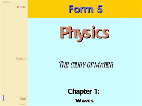 Physics Form 5 Chapter 1 Ppt