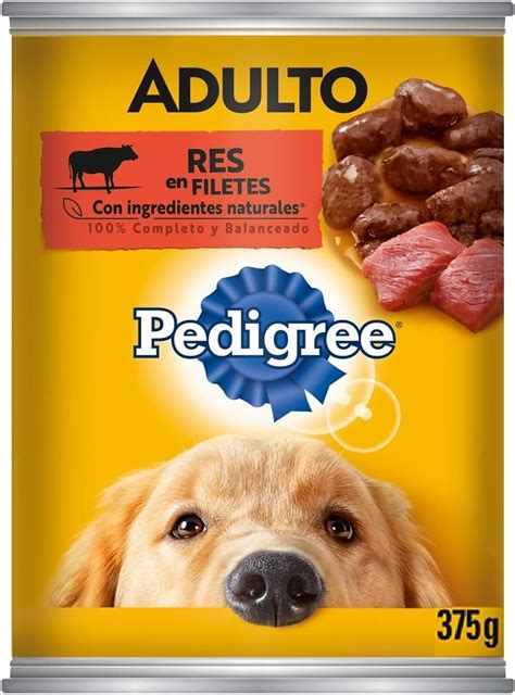 Pedigree Alimento Para Perros Adultos Sabor Res En Filetes Gr