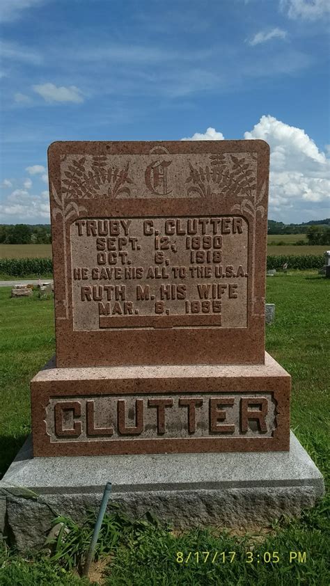 Ruth Margaret Hummell Clutter Pugh Memorial Find A Grave