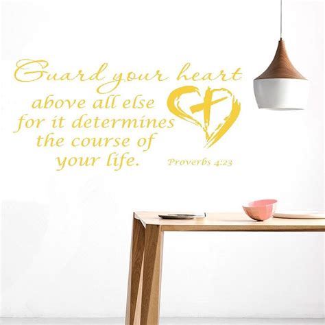 Proverbs 423 V2 Guard Your Heart Above All Things For It