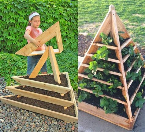 How To Make Your Own Strawberry Planter Diy Strawberry Planter From