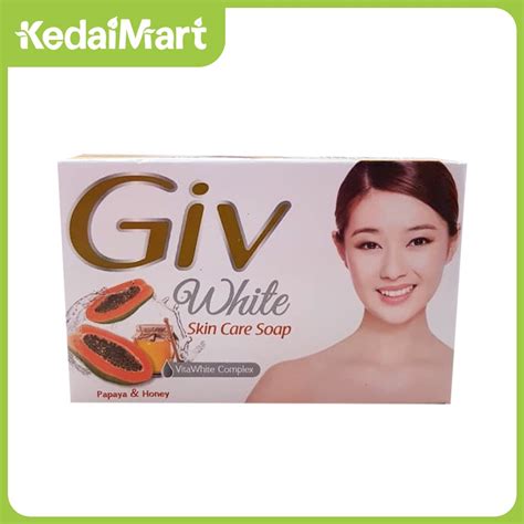 Jual Giv Sabun Batang Bar Soap Papaya 80 76 Gram Shopee Indonesia