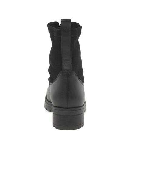 Gabor Sasha Biker Boots In Black Lyst UK