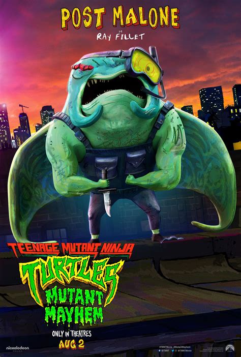 Teenage Mutant Ninja Turtles Mutant Mayhem Movie Poster