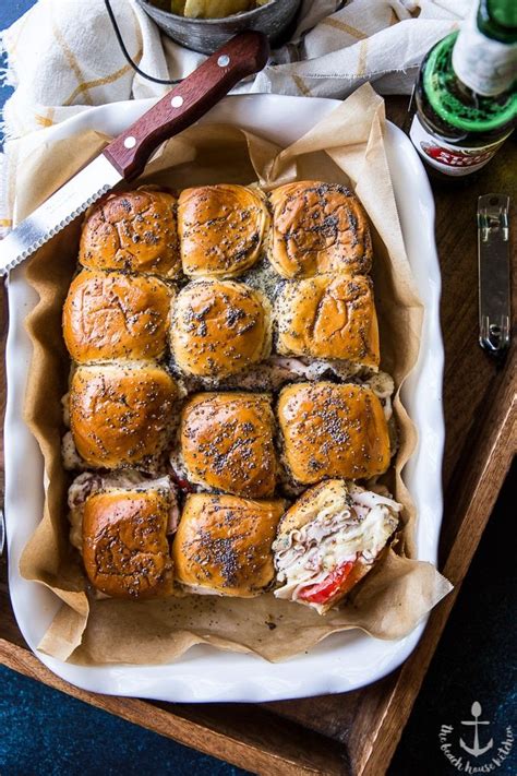 A Drool Worthy Sammie These Kentucky Hot Brown Sliders Are Perfect For