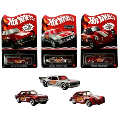 Jual Hot Wheels Collector Edition 2020 2023 2024 2025 Porsche Nissan Zamac FREE Protektor