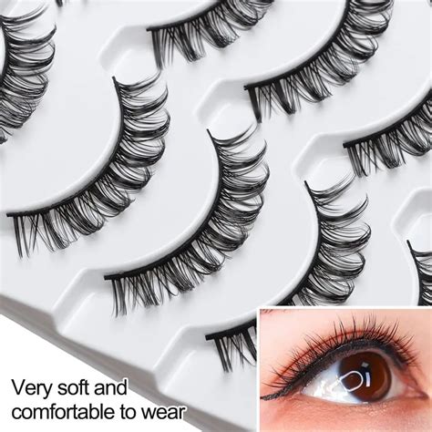 5 Pairs Russian DD Curl Lashes 10 23mm Mink Hair False Eyelashes Full