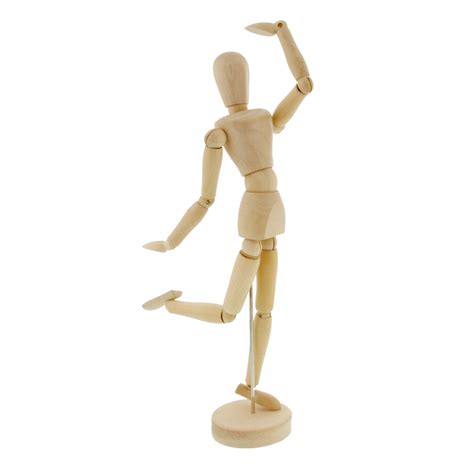 US Art Supply 12" Female Manikin Wooden Art Mannequin Figure - Walmart ...