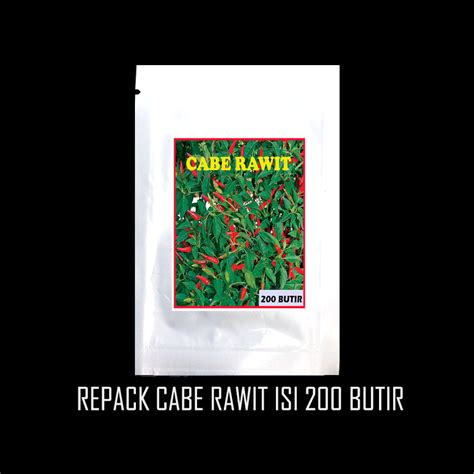 Benih Repack Cabai Rawit Isi Butir Lazada Indonesia