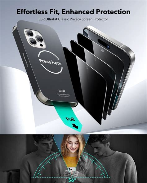 iphone 16 pro privacy screen protector 11