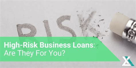 What Are High-Risk Business Loans? - Excel Capital Management