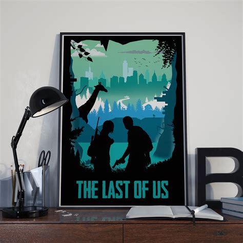 The Last of Us Game Art Full Page Minimalist Poster Home - Etsy