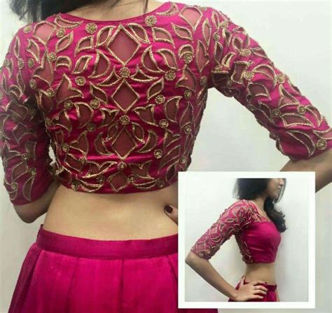 Cut Work Blouse Cut Work Blouse Cutwork Blouse Designs Fancy Blouse