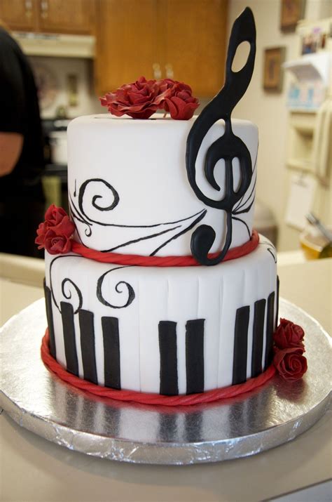 27 Great Image Of Piano Birthday Cake Music