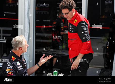 Red Bull Racing Team Principal Mattia Binotto Hi Res Stock Photography