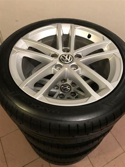 Original Alu Felge 17 VW Golf 7 GTD Sa Gumama