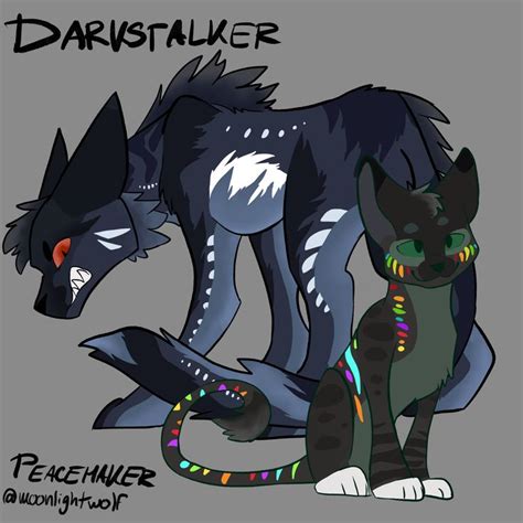 Darkstalker and Peacemaker entry | Wings of fire, Wings of fire dragons ...