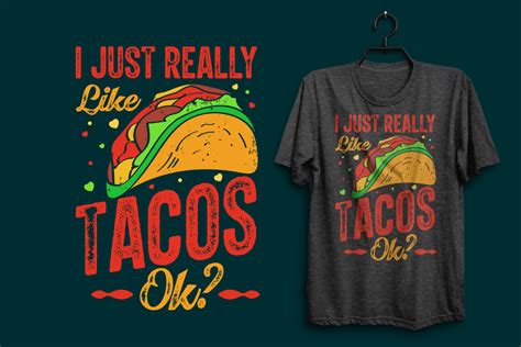 Tacos T Shirt Design Quotes Graphic By Creative Design Store · Creative