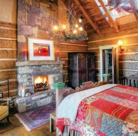 Pin By Elena Swinney On Dreams Of Country Living Cozy Cabin Bedrooms