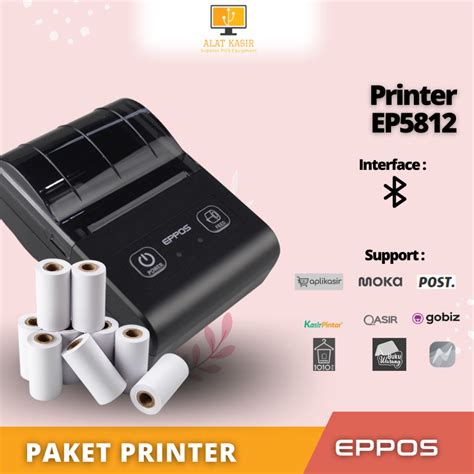 Jual Paket Printer Bluetooth Cocok Untuk Cetak Struk Kasir Ep