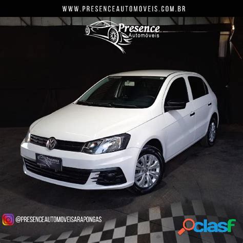 Volkswagen Gol Trendline T Flex V P Branco Flex Em