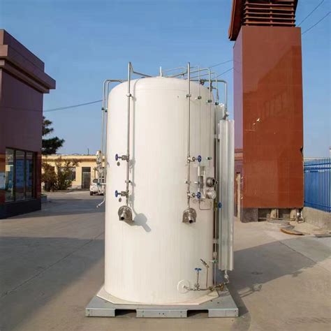 Mobile Mini Cryogenic Liquid Oxygen Nitrogen Argon Storage Tanks Lng