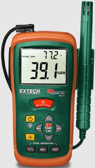 Extech Rh Hygro Thermometer Plus Infrared Thermometer User Manual