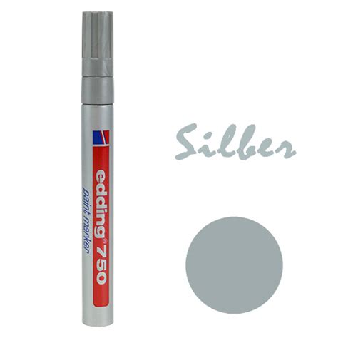 Floristik24 Ch Edding 750 Lackmarker Silber