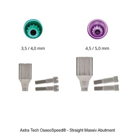 Nt Trading Astra Tech OsseoSpeed Straight Massiv Abutment Doha Medical