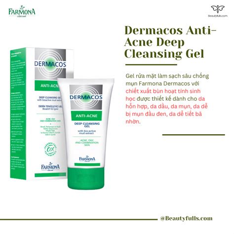 Sữa Rửa Mặt Dermacos Anti Acne Deep Cleansing Gel 150ml