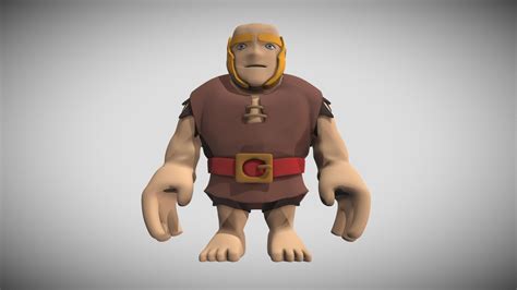 Giantclash Of Clans 3d Model By Macer 9f85a37 Sketchfab