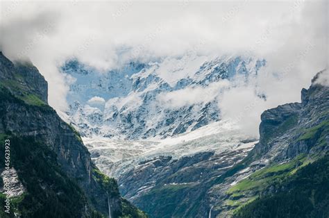 Grindelwald Unterer Grindelwaldgletscher Eiger Eigernordwand