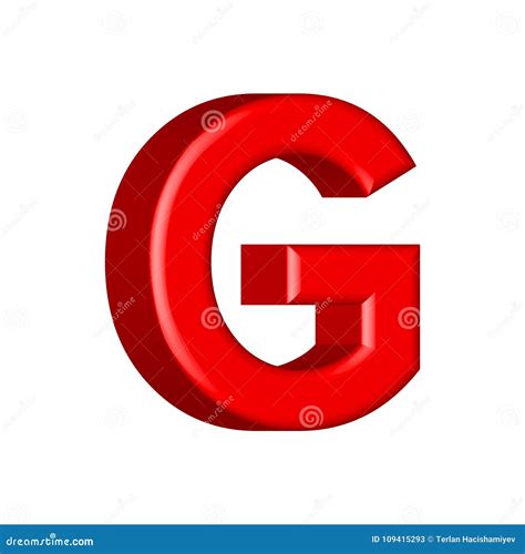 Font Set With Letters G Glossy Red Paint Letters 3d Render Of Bubble