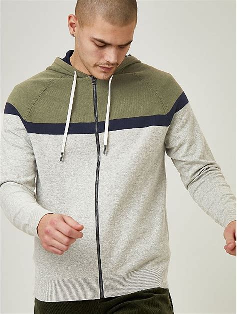 Light Grey Zip Up Hoodie Men George At Asda