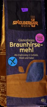 Spielberger Online Shop Spielberger Glutenfreies Braunhirsemehl 400g Nl