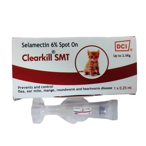 Buy Selamectin 6 Spot On For Kittens And Cats 0 25 Ml At Low Price