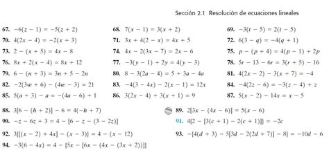 Ejercicios Sobre Ecuaciones De Primer Grado Resueltas Off