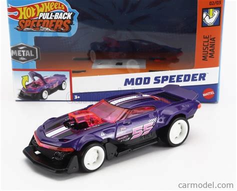 Mattel Hot Wheels Speeders Mod Speeder N 55 Racing 1 43 Purple RCprofi Cz