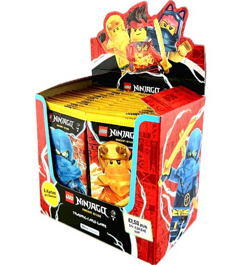 Lego Ninjago Serie Trading Cards Box With Packets Stickerpoint