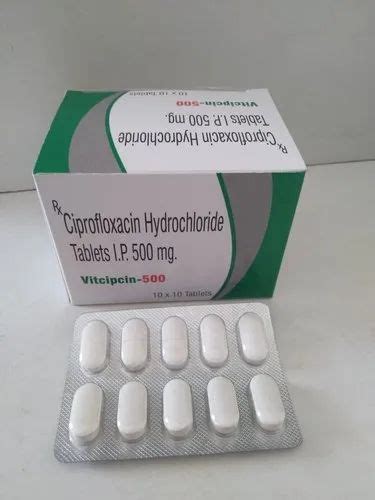 Ciprofloxacin 500 Mg Tablets 10 10 Alu Alu At Rs 215 Box In Saha Id 23258810433