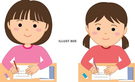 √無料でダウンロード！ 勉強 イラスト 女の子 最大のイラスト画像ウェブサイト