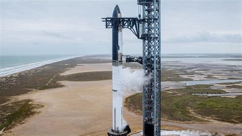 Spacex 的星际飞船巨型火箭可能于下周首次进行轨道发射