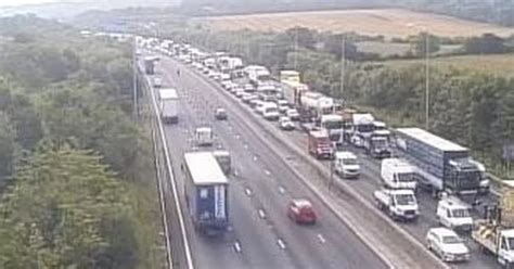 M25 Traffic Live Updates As Crash Causes Hour Long Delays Near