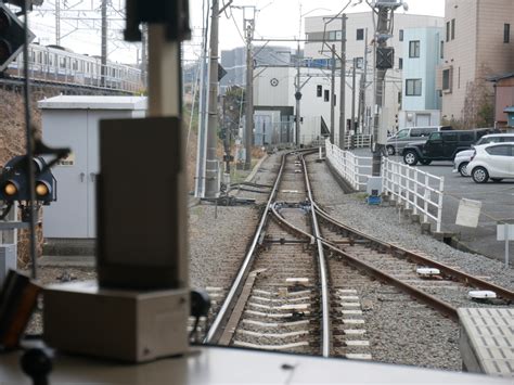 大町パルク On Twitter 江ノ電鎌倉と長谷と、極楽寺車庫の分岐器 O5nf3z4hxl Twitter