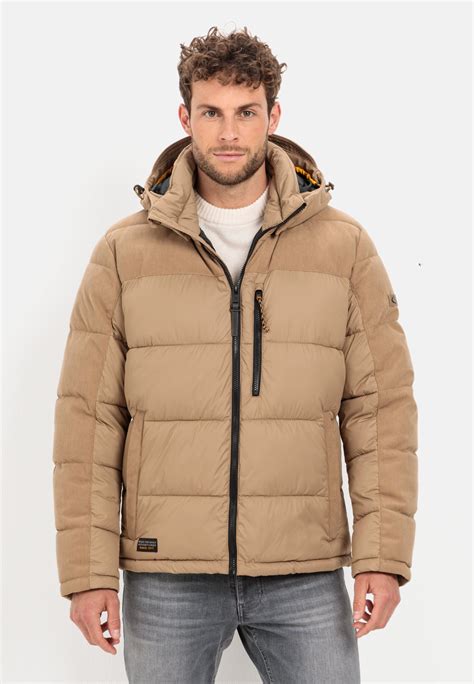 Steppjacke für Herren in Beige camel active