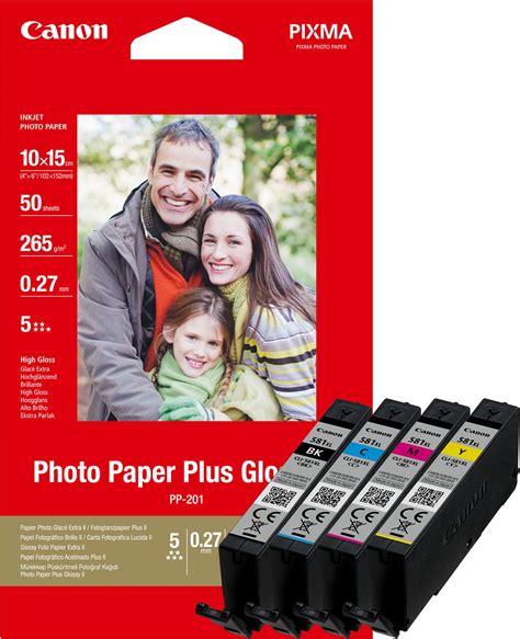 Canon Cli Xl Bk C M Y Tinte Mit Hoher Reichweite Fotopapier Value